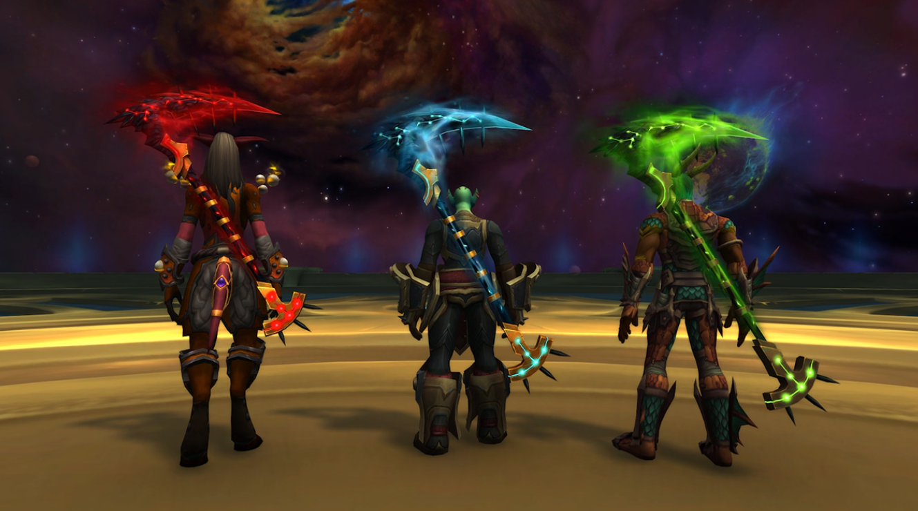 Fel-Infused Class Mounts